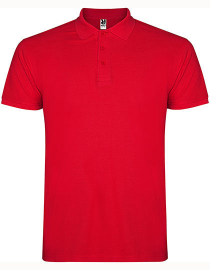Polo-Shirt mit Brust- und Rückendruck