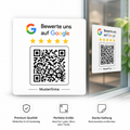 Google Bewertungs-Aufkleber mit QR-Code