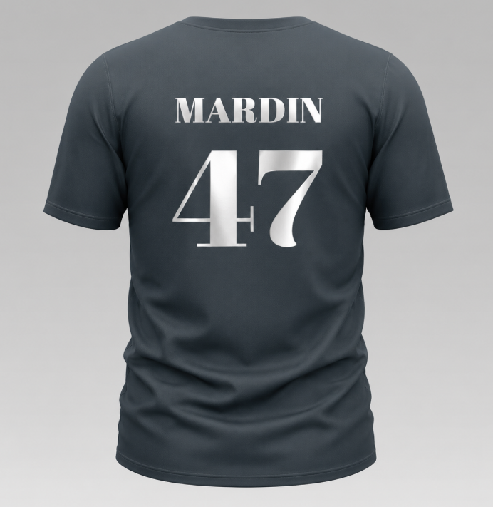MARDIN 47 T-Shirt mit reflektierendem Druck